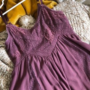 Dainty Purple Tunic